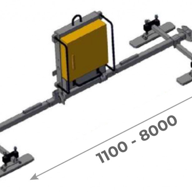 BEFARD BATTERY VACUUM FOR LIFTING PANELS XR500 - 14M 500KG 