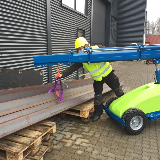 MINI ELECTRIC CRANE LASIUS 1000KG - 4M