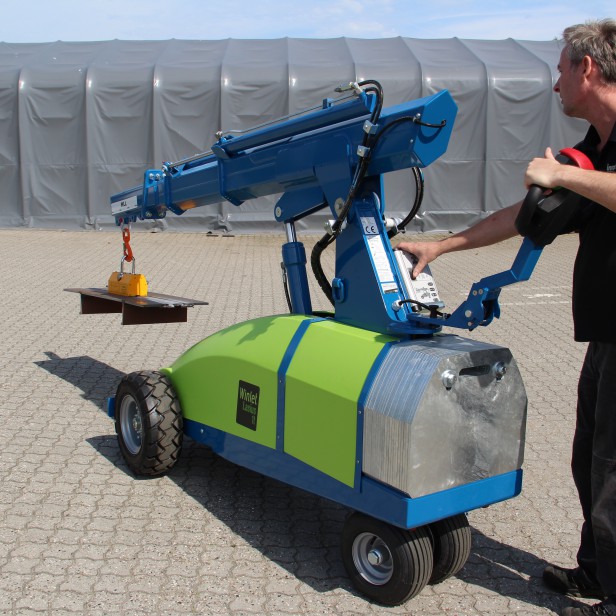 MINI ELECTRIC CRANE LASIUS 1000KG - 4M