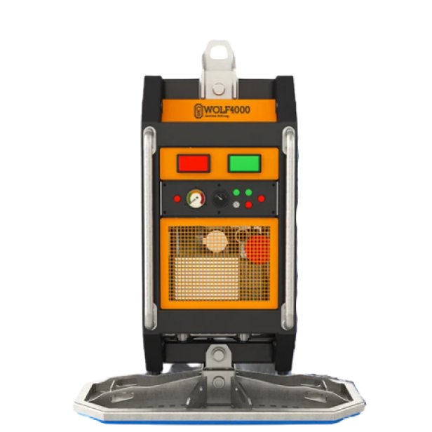 VACUUM WITH PETROL ENGINE OR BATTERY POWERED FOR LIFTING CONCRETE ELEMENTS WOLF 4000 UP TO 4000KG