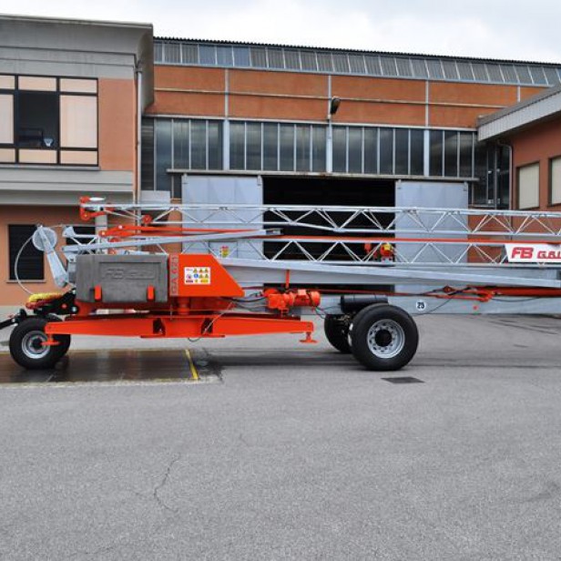 SELF-ERECTING CRANE GA 621 MAX LOAD 1500 KG - 10Μ & 600KG - 21M & 17.2M HEIGHT