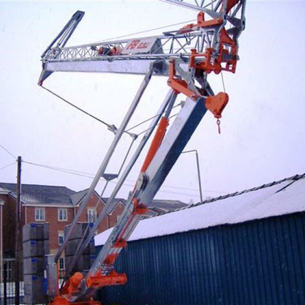 SELF ERECTING CRANE GA 724 MAX LOAD 2000 KG - 10.5Μ & 750KG - 24M & 19.9M HEIGHT
