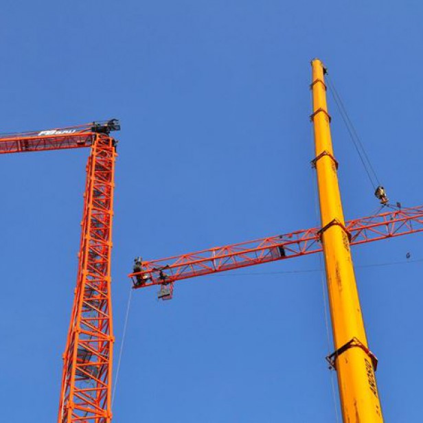 TOWER CRANE GHS 150 MAX LOAD 6000KG - 16.6M LENGTH & 1200KG - 50M LENGTH & 78M HEIGHT 