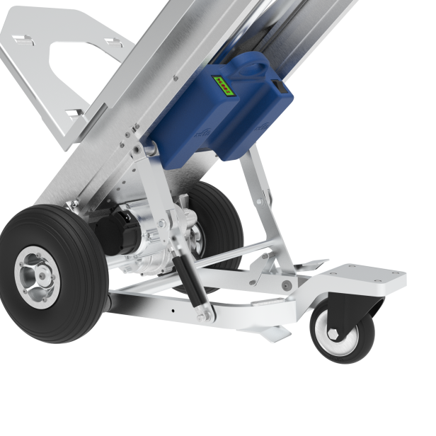 XSTO LFC170F3 Electric moving cart with lifting function and motorized wheels, Load capacity up to 170 kg, Suitable for home, shop, factory, hospital, warehouse, or shopping mall, Ergonomic and versatile 2-in-1 system