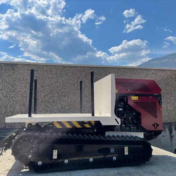 P08 Mini Dumper OPERVAL με ασυρματο χειρισμο 