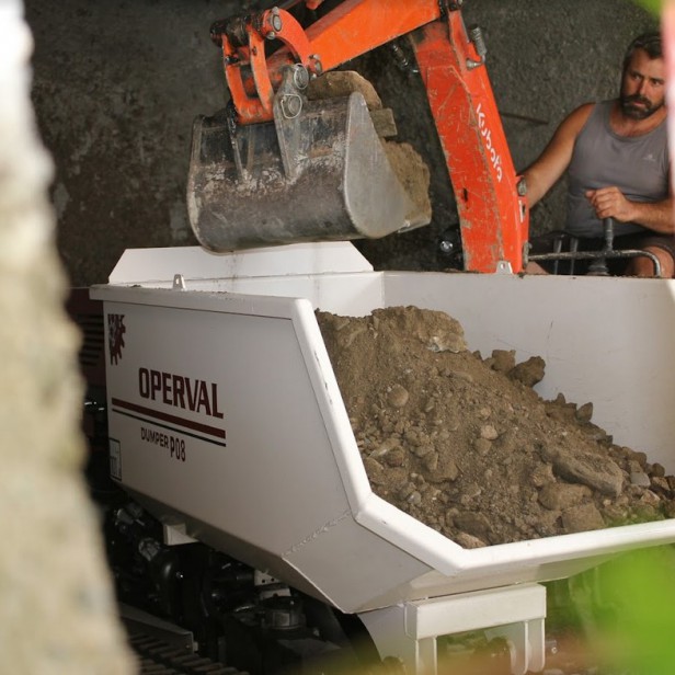 P08 radiocontrolled Mini Dumper OPERVAL 