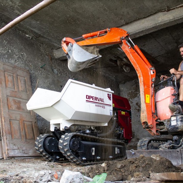 P08 radiocontrolled Mini Dumper OPERVAL 