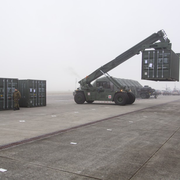  UPLIFTING  Container Handler Model TUP CH ΓΙΑ ΑΔΕΙΑ CONTAINERS 30ton-36ton-42ton