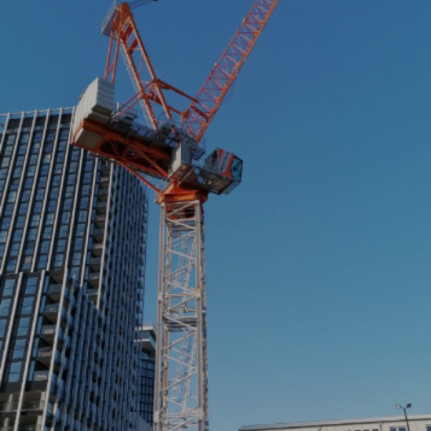 LUFFING JIB TOWER CRANE RTL285A MAXIMUM CAPACITY 18.000KG - 60M LENGTH & 72,40M HEIGHT 