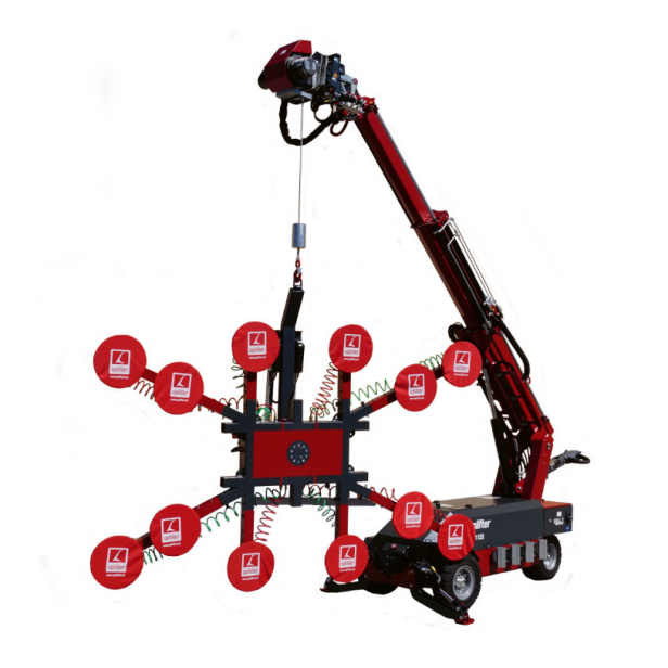 GLASS LIFTING ROBOT UPLIFTER GW1125 - 1125ΚG - 4,255M 