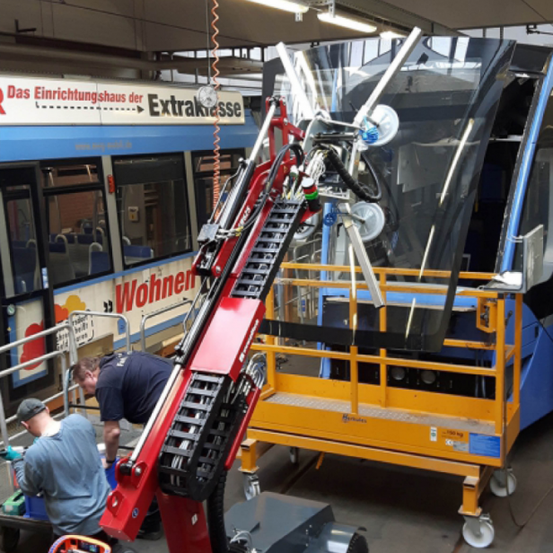 GLASS LIFTING ROBOT UPLIFTER GW625 - 625ΚG - 4,2M 