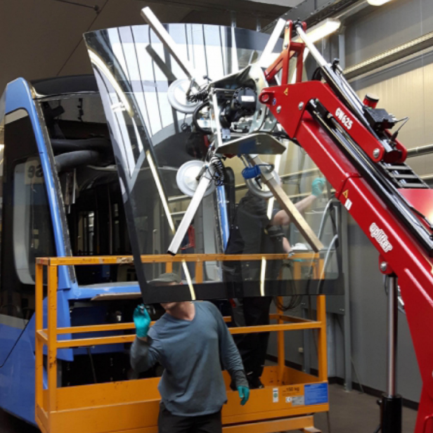 ΑΝΥΨΩΤΙΚΟ ROBOT ΤΖΑΜΙΩΝ UPLIFTER GW625 - 625ΚG - 4,2M 