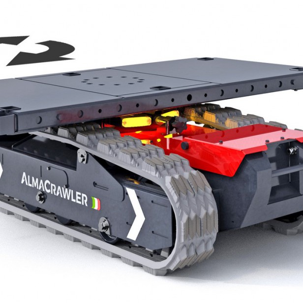 ALMACRAWLER FULLY ELECTRIC TRACKED CARRIER MULTI-LOADER 3.0 FX - 3000KG