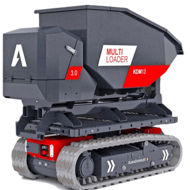 Multi-Loader 3.0 BL Self-levelling tracked transporter with full electric drive 