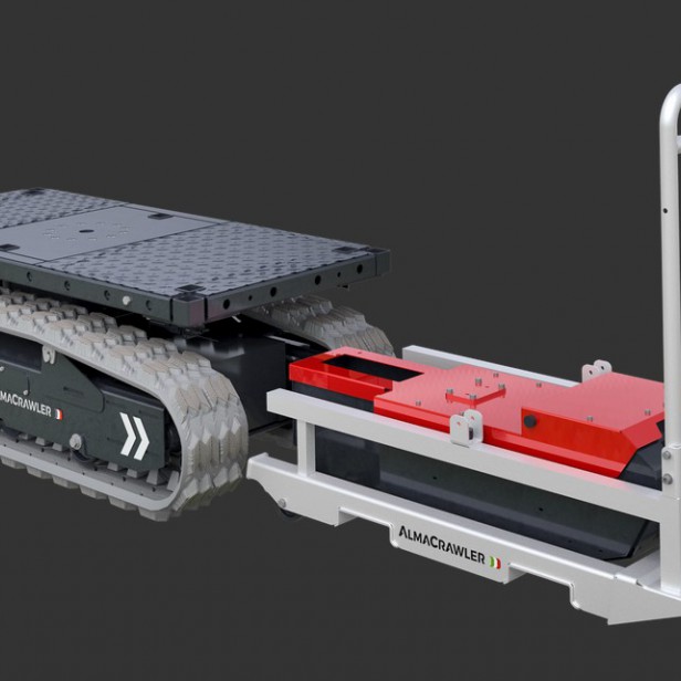 ALMACRAWLER ΠΛΑΤΦΟΡΜΑ ΜΕΤΑΦΟΡΑΣ ΜΕ ΕΡΠΙΣΤΡΙΕΣ ΓΙΑ 3000KG  Multi-Loader 3.0 BL