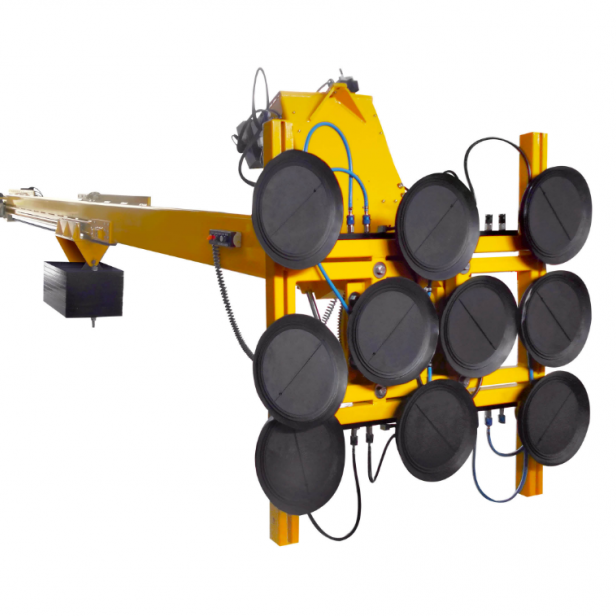 Vacuum and overhang battery suction cup - DSMH