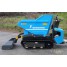 Messersi TC85D μίνι ερπυστριοφόρο dumper 850 kg Messersi TC85D με υδροστατική μετάδοση Messersi TC85D με 2 ταχύτητες κίνησης Messersi TC85D με πλατφόρμα φόρτωσης 0.43 m³ Messersi TC85D compact dumper για στενούς χώρους
