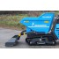 Messersi TC100 μίνι ερπυστριοφόρο dumper 1000 kg Messersi TC100 με υδροστατική μετάδοση Messersi TC100 με 2 ταχύτητες κίνησης Messersi TC100 με πλατφόρμα φόρτωσης 0.45 m³ Messersi TC100 compact dumper για στενούς χώρους