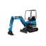 Messersì M16UDS mini excavator digging depth 2.145 m Messersì M16UDS tracked compact excavator Messersì M16UDS zero tail swing mini excavator Messersì M16UDS excavator for narrow spaces Messersì M16UDS construction excavator 1600 kg