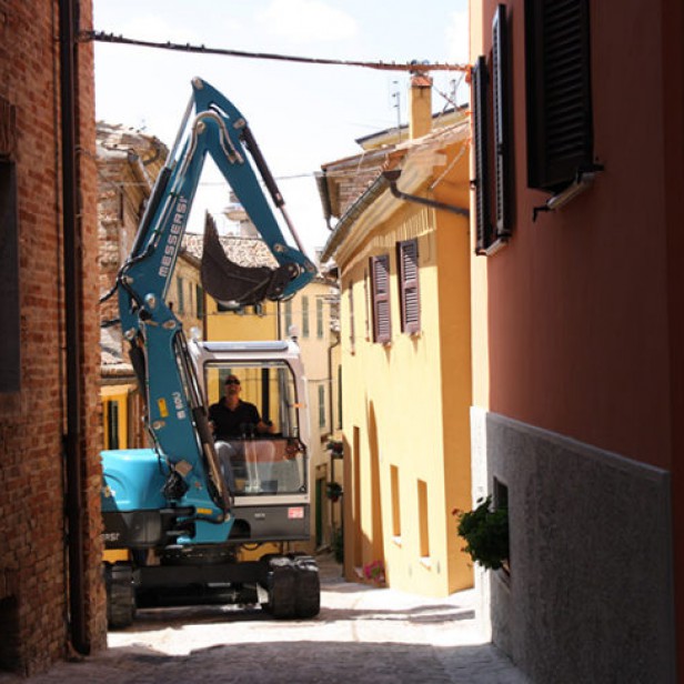 Messersì M60U μίνι εκσκαφέας βάθος σκαψίματος 3,74 m Messersì M60U ερπυστριοφόρος εκσκαφέας compact Messersì M60U mini excavator zero tail swing Messersì M60U εκσκαφέας για στενούς χώρους Messersì M60U εργοταξιακός εκσκαφέας 5750 kg