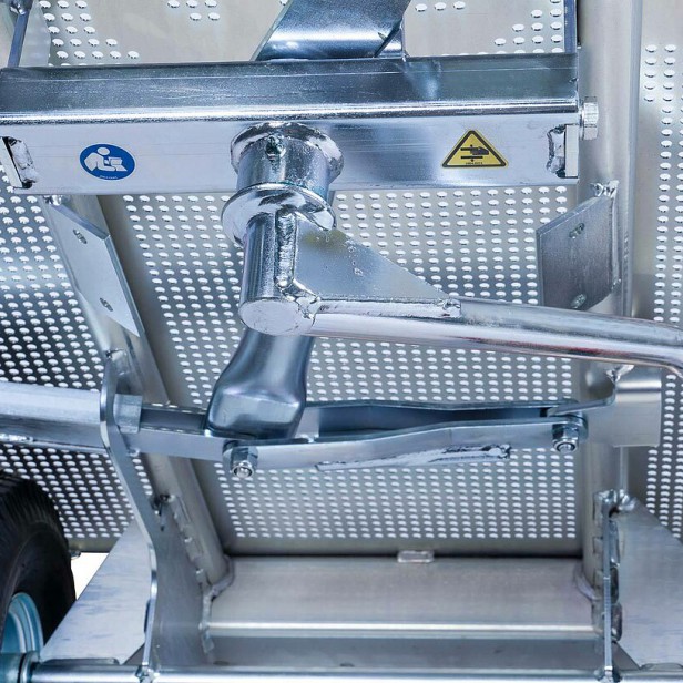 Ρυθμιζόμενο καρότσι μεταφοράς κρασπέδων VTK-V ΕΩΣ 400KG MAX