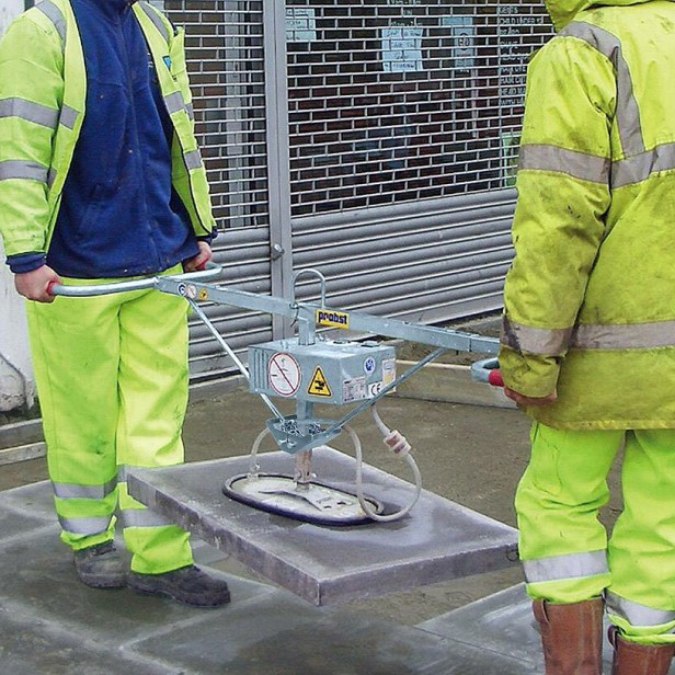 Probst VPH-150 vacuum power handy Probst VPH hand vacuum lifting device VPH-150 vacuum hand laying tool