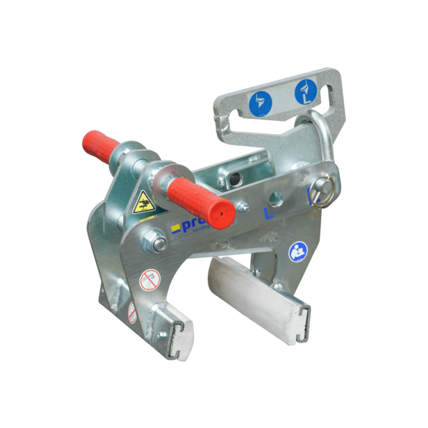 Probst WEZ grab, WEZ grab for L-stones, Probst angular concrete grab WEZ, WEZ lifting clamp Probst