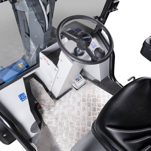 Probst VM-X PaverMax installation machine VM-X PaverMax electric paver laying vehicle Probst VM-X slab installation carrier