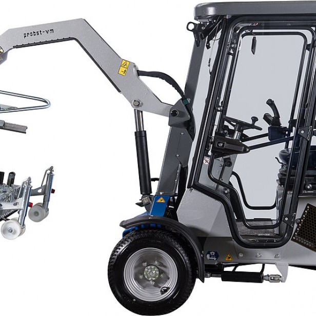 Probst VM-X PaverMax ηλεκτρικό μηχάνημα τοποθέτησης πλακών VM-X PaverMax όχημα εγκατάστασης πλακών σκυροδέματος Ηλεκτρικός ανυψωτής πλακών Probst VM-X