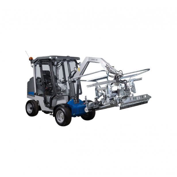 Probst VM-X PaverMax installation machine VM-X PaverMax electric paver laying vehicle Probst VM-X slab installation carrier