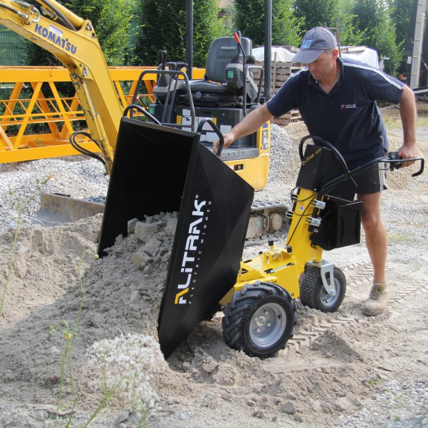 ALITRAK ΗΛΕΚΤΡΙΚΟ ΚΑΡΟΤΣΙ ΜΕΤΑΦΟΡΑΣ/DUMPER DT300E - 300KG