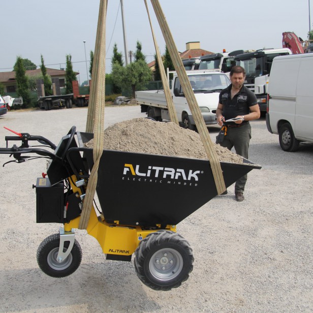 ALITRAK ELECTRICALLY DRIVEN WHEELBAROW DT300E UP TO 300KG
