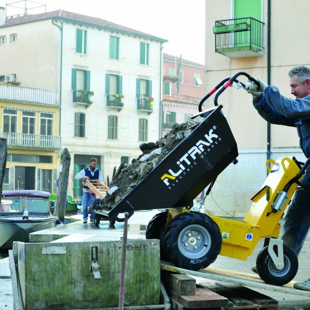 ALITRAK ΗΛΕΚΤΡΙΚΟ ΚΑΡΟΤΣΙ ΜΕΤΑΦΟΡΑΣ/DUMPER  MT-500S / MT-500P  400-500KG