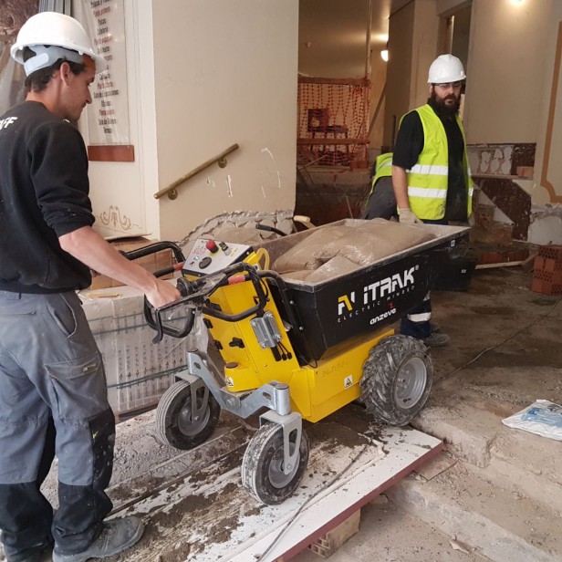 ALITRAK ΗΛΕΚΤΡΙΚΟ ΚΑΡΟΤΣΙ ΜΕΤΑΦΟΡΑΣ/DUMPER  MT-500S / MT-500P  400-500KG