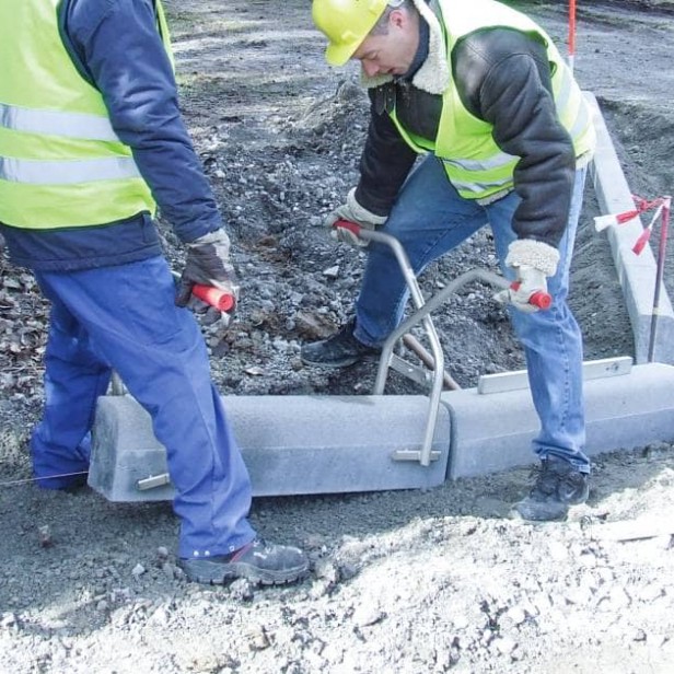 Probst BZ kerb stone handles BZ Probst kerb stone lifting handles Probst BZ handles for kerb stones 150 kg