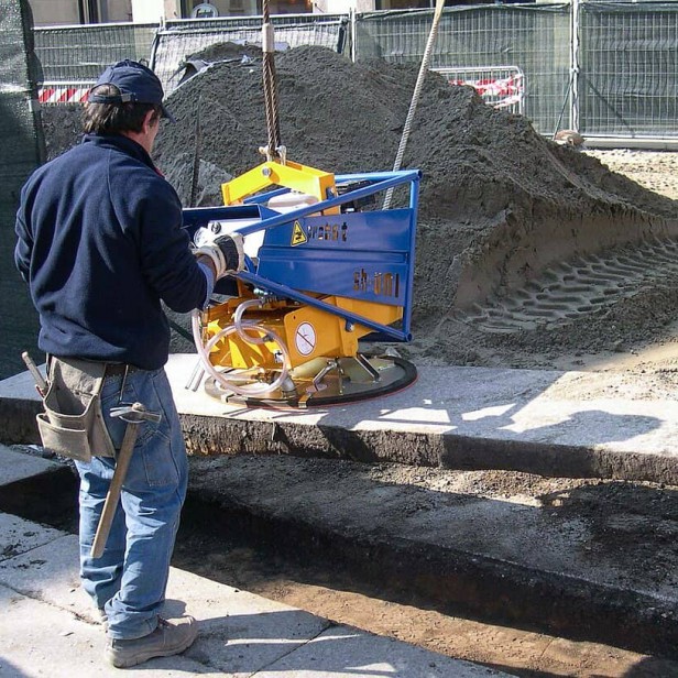 Probst SH-2500-UNI vacuum lifting device, SH-2500 vacuum lifter, Probst SH-2500 stone slab lifter, SH-2500 concrete vacuum lifter