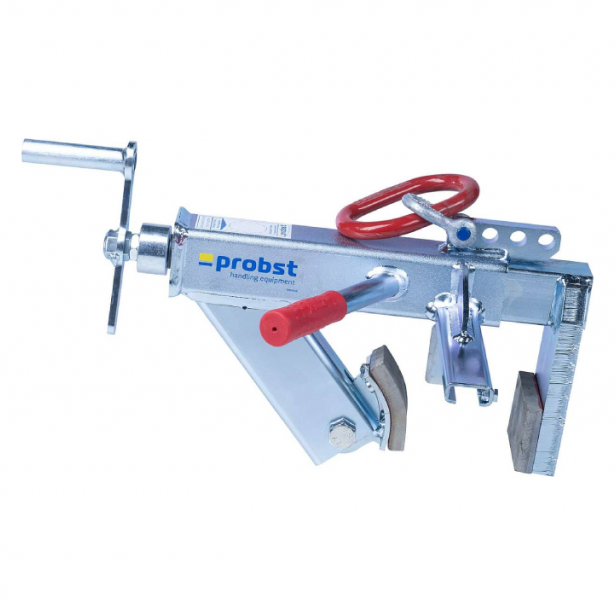 Probst SLS-8/20-G-VA σε εργοτάξιο Probst SLS-8/20-G-VA ανύψωση πέτρινου πυλώνα Probst SLS-8/20-G-VA σε χρήση με γερανό Probst SLS-8/20-G-VA ανύψωση πέτρινων πυλώνων