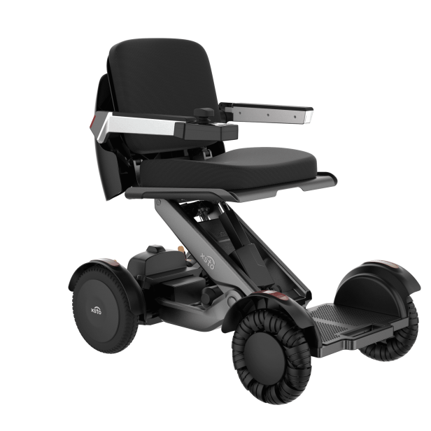 XSTO M4 ηλεκτρικό αναδιπλούμενο αμαξίδιο μπαταρίας για ΑΜΕΑ, κίνηση σε κάθε είδος εδάφους, ελαφρύ, ασφαλές και εύκολο στη χρήση, αναδιπλούμενο για εύκολη μεταφορά και αποθήκευση