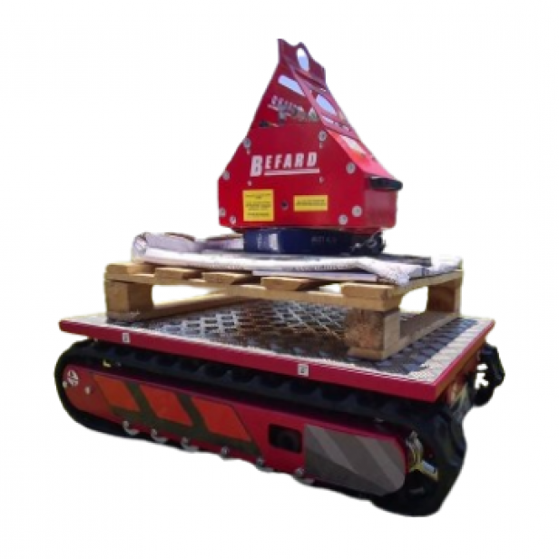 BEFARD ΠΛΑΤΦΟΡΜΑ ΜΕΤΑΦΟΡΑΣ ΜΕ ΕΡΠΥΣΤΡΙΕΣ TR300 - 300KG 