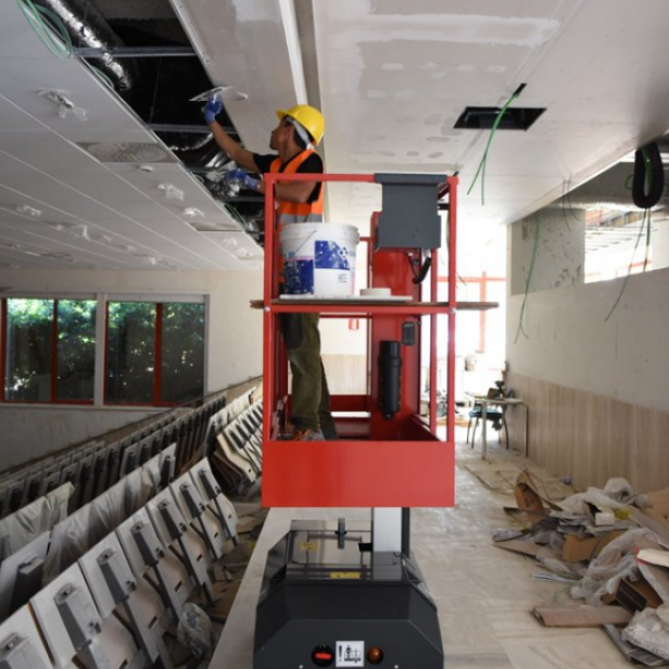 ΜΕΤΑΧΕΙΡΙΣΜΕΝΗ COMPACT ΠΛΑΤΦΟΡΜΑ LEONARDO HD 4,9m Υψος εργασίας