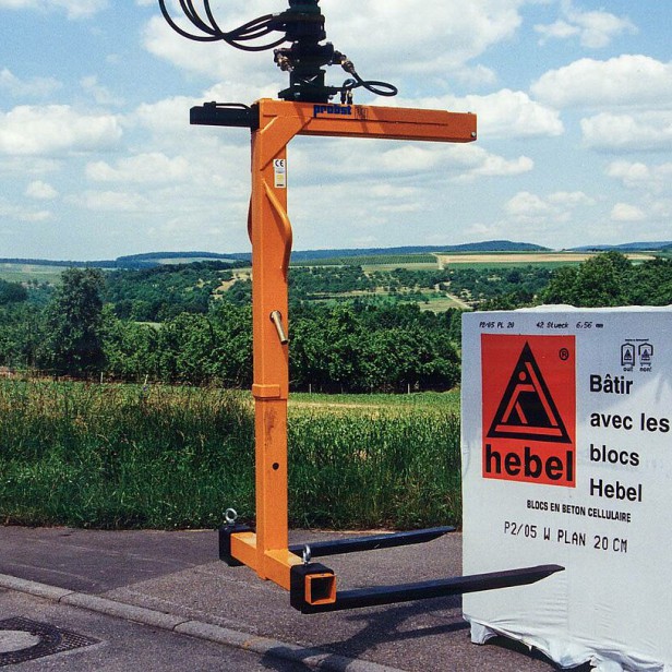 Probst Pallet Forks PGH-K, παλετοφόρο με αλυσίδα ασφαλείας, ασφαλής μεταφορά φορτίων, εργαλείο Probst, PGH-K