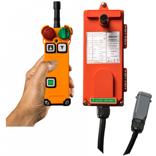 DELTA PREMIUM ELECTRIC CHAIN HOIST DOUBLE SPEED DH.0.DEH.02003.03 - 3M/2000KG/400V