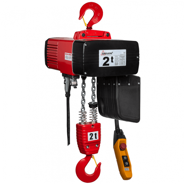 DELTA PREMIUM ELECTRIC CHAIN HOIST DOUBLE SPEED DH.0.DEH.02003.03 - 3M/2000KG/400V