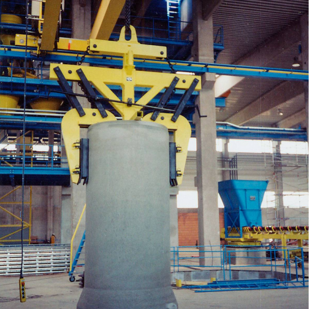 PROBST RK-XL manhole ring clamp RK-XL IV V VI concrete manhole ring clamp PROBST RK-XL heavy-duty manhole clamp