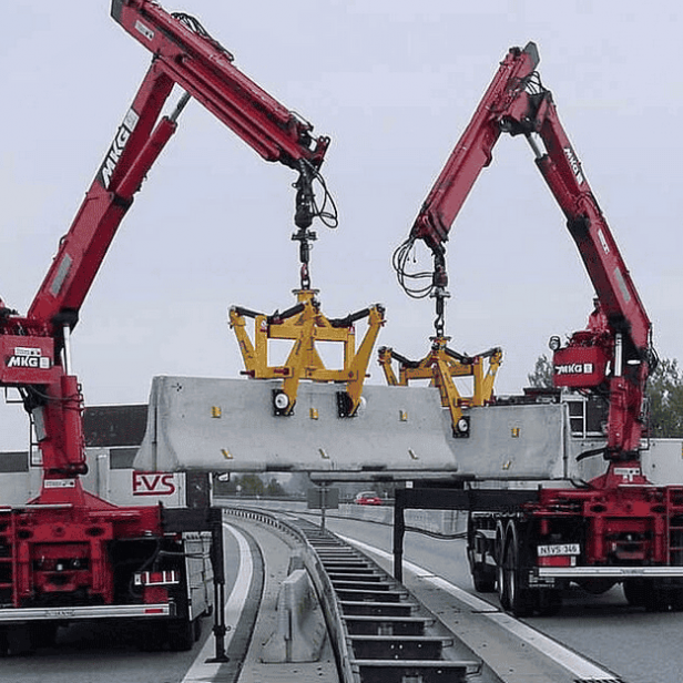 BSZ-KH Concrete Highway Divider Clamp BSZ-KH lifting clamp for concrete dividers PROBST BSZ-KH clamp BSZ-KH highway divider clamp