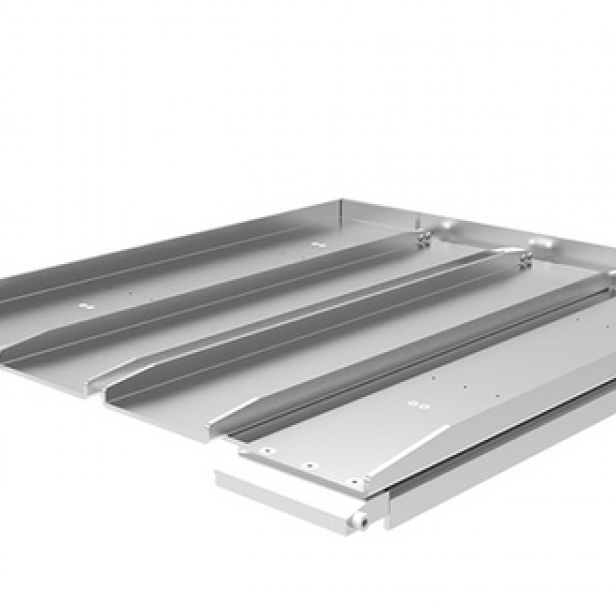 XSTO Photocopier Ramp, Detachable loading ramp, Transport of wheeled loads up to 250 kg, Compatible with CT420, Easy and safe loading