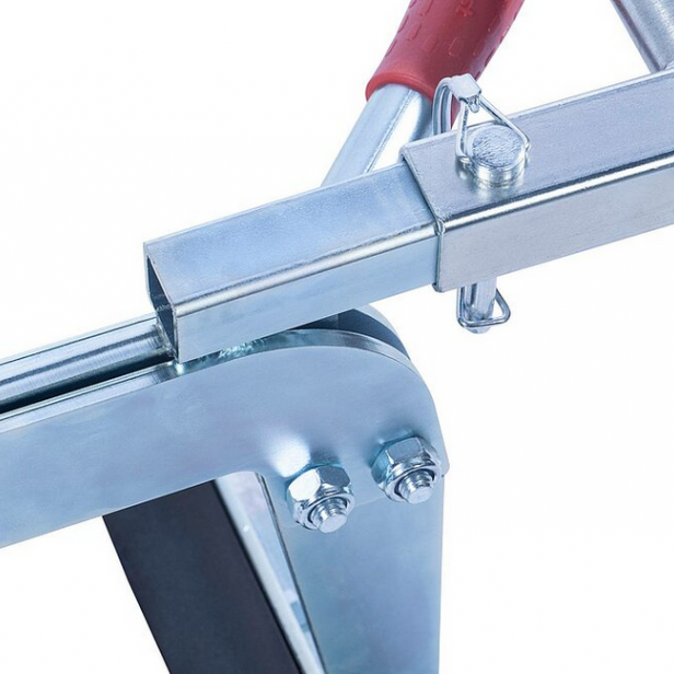 Probst Universal Handle BVZ σε εργοτάξιο Probst BVZ αρπάγη Probst BVZ ανύψωση μπλοκ και κράσπεδων Probst BVZ σε εφαρμογή σε πεζοδρόμιο