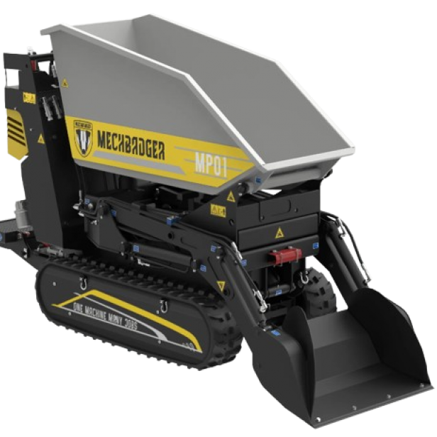  ΕΡΠΥΣΤΡΙΟΦΟΡΟ MINI DUMPER MD01 - ΕΡΓΟΤΑΞΙΟΥ MECHBADGER ΓΙΑ 800 Kg -  BENZINOKINHTO 