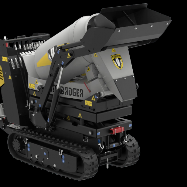 ΕΡΠΥΣΤΡΙΟΦΟΡΟΣ ΜΕΤΑΦΟΡΕΑΣ MP01  ΓΙΑ 1070 KG  MECHBADGER - TRACKED MIXER ΒΕΝΖΙΝΟΚΙΝΗΤΟ 