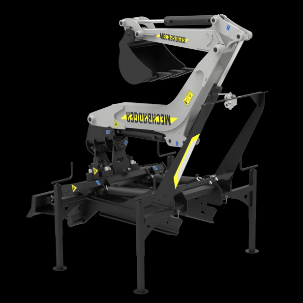 ΕΡΠΥΣΤΡΙΟΦΟΡΟΣ ΕΣΚΑΦΕΑΣ ΓΙΑ 915 KG  MECHBADGER -  EXCAVATOR TRACKED  ΠΕΤΡΕΛΑΙΟΚΙΝΗΤΟΣ